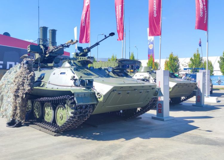 Военная техника, представленная на международном военно-техническом форуме «Арми 2023»