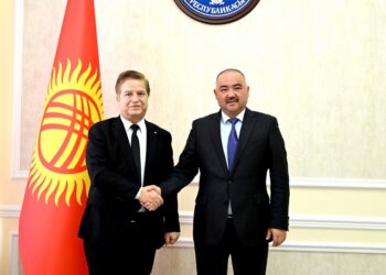 Спикер парламента Кыргызстана принял посла Палестины