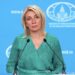 Захарова: «Россия и Иран активно работают над соглашением о стратегическом партнерстве»
