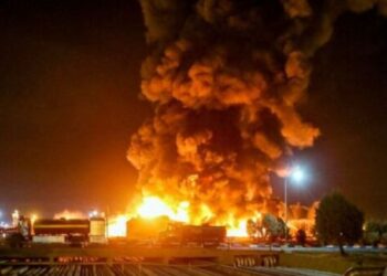 Мощный взрыв произошел на газопроводе в Иране — ВИДЕО