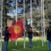 У здания ООН в Женеве был поднят обновленный влаг Кыргызстана
