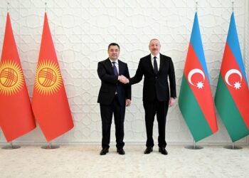 Визит Жапарова в Баку: переговоры глав Кыргызстана и Азербайджана. Что обсудили?