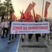 В Турции протестуют против присутствия корабля США в порту Измира (видео)