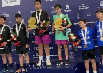 Иранская сборная до 14 лет триумфально завершила чемпионат Азии по падл-теннису