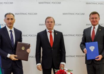 Баку и Москва подписали соглашение о транзитных грузоперевозках по МТК «Север — Юг»