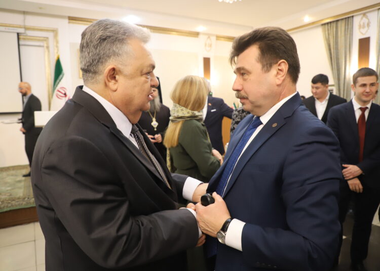Прием в посольстве Ирана в Кыргызстане по случаю 46 годовщины Исламской революции — ФОТО