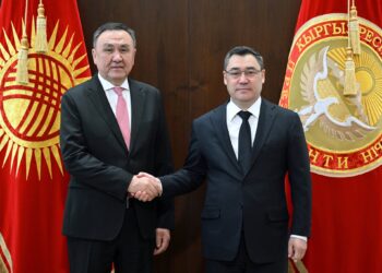 Президент Кыргызстана принял Генерального секретаря ОТГ Кубанычбека Омуралиева