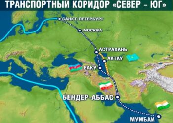 Узбекистан стремится присоединиться к международному транспортному коридору «Север–Юг»
