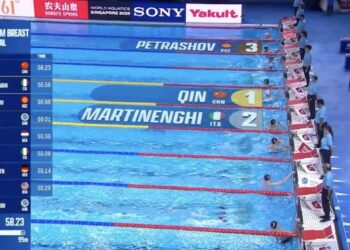 Денис Петрашов принес Кыргызстану первую медаль чемпионата мира по плаванию