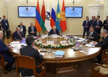 Путин провел заседание Евразийского экономического союза