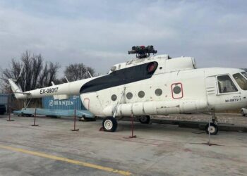 В Кыргызстане создан первый в ЦА центр обслуживания вертолётов Ми-8 и Ми-171