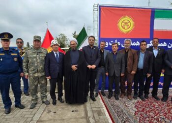 Гуманитарный караван Кыргызстана прибыл к границе Ирана — ВИДЕО