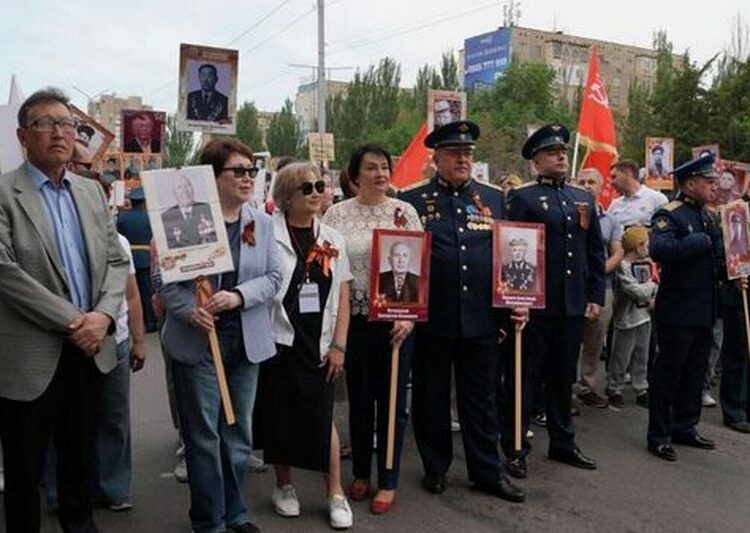 «Бессмертный полк» объединил страны Центральной Азии и Россию в День Победы