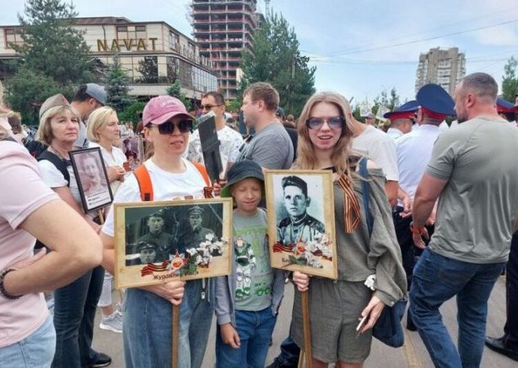 «Бессмертный полк» объединил страны Центральной Азии и Россию в День Победы