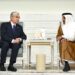 Президент Казахстана встретился c Эмиром Катара шейхом Тамимом бен Хамадом Аль Тани