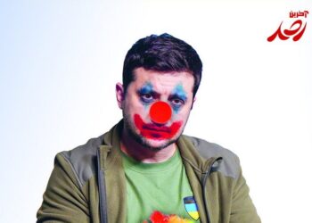 Клоун на каблуках в Каспийском море