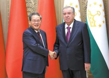 Китай намерен расширять сотрудничество с Таджикистаном в сфере безопасности и экономики